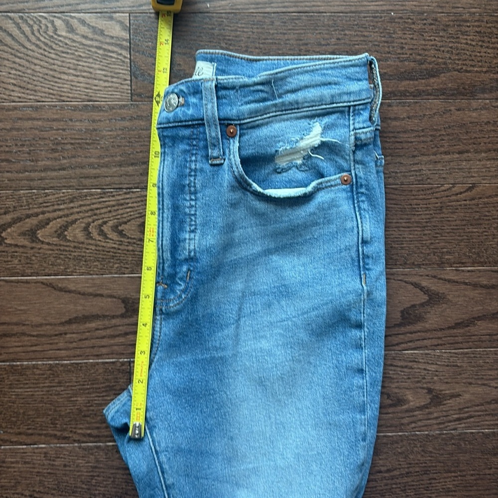 Madewell Light Blue Denim Jeans size 26 the perfect vintage jeans like new - Picture 10 of 11